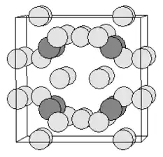 (I) Skuttérudite MX3 (M = sombre, X = clair)