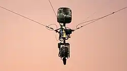 Skycam dans un stade de Seattle