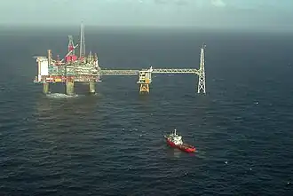 Image illustrative de l'article Champ gazier de Sleipner