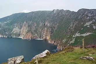 Les falaises du Slieve League (Donegal, Ulster).