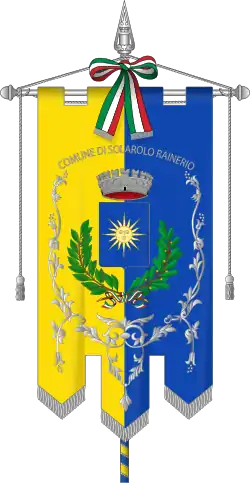 Drapeau de Solarolo Rainerio