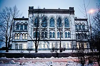 Ancien gymnasium féminin, Johan Jacob Ahrenberg.