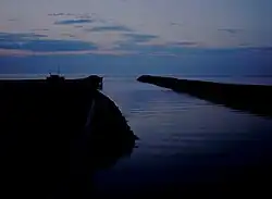 Le goulet du barachois.