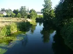 Vue de la Souche un soir d'été.