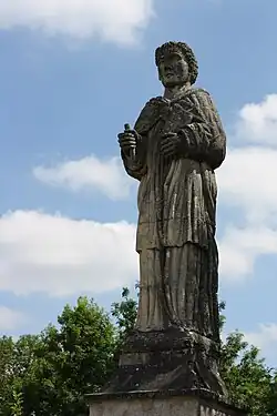 Statue de Saint-Élophe.