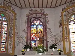 Fresques de la chapelle.