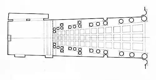 Plan de la galerie.
