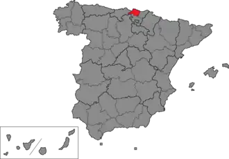 Carte de la circonscription.