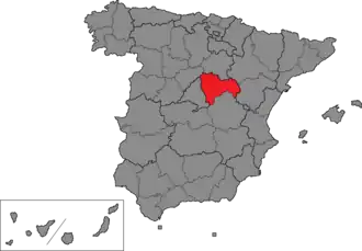 Carte de la circonscription.