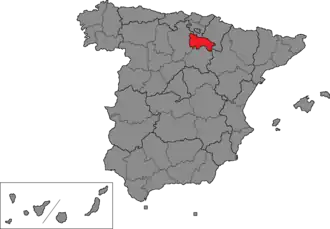 Carte de la circonscription.