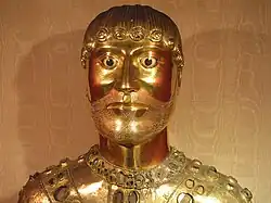 Chef-reliquaire de saint Baudime, Saint-Nectaire.