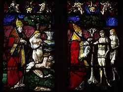 2e et 3e panneaux du 2e rang