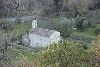 Vue générale de l'édifice.