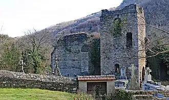 L'église Saint-Pierre de Vals.
