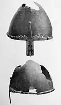 Casque à nasal : casque de Saint-Wenceslas, Xe&nbsp;siècle