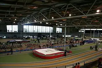 L'intérieur du stadium Jean-Pellez