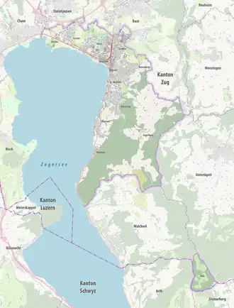 (Voir situation sur carte : Zoug)