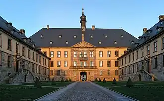 Encore le Stadtschloss de Fulda. Décembre 2019.