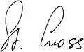 Signature de Stanislav Gross