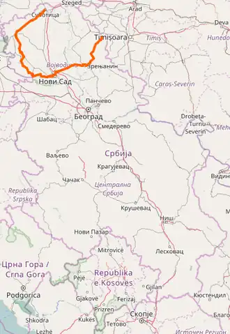 Image illustrative de l’article Route magistrale 12 (Serbie)