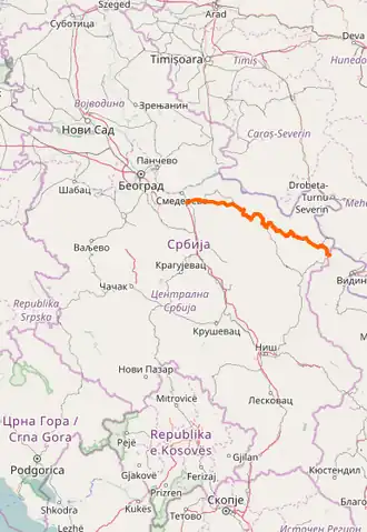 Image illustrative de l’article Route magistrale 33 (Serbie)