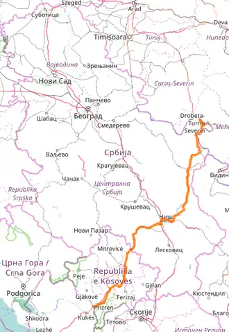 Image illustrative de l’article Route magistrale 35 (Serbie)