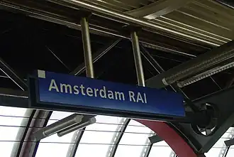 Image illustrative de l’article Gare d'Amsterdam-RAI