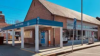 Bâtiment de la gare (2023).