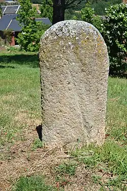 Statue-menhir de St Maurice d'Orient
