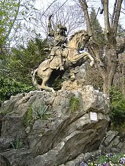 Monument à Philis de La Charce (1911), Grenoble, jardin des Dauphins.