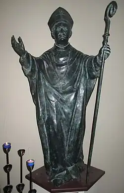 Statue de saint Jean-Baptiste Scalabrini.
