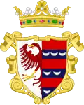 Blason de Ceccano