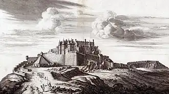Le château de Stirling (vu en 1693 par John Slezer).