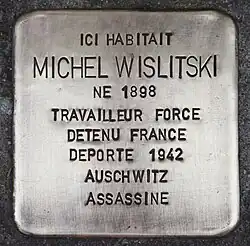 Michel Wislitski, rue de l'Énergie, 64 à Marcinelle.