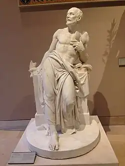 Michel de Montaigne (1800), marbre, Paris, musée du Louvre.