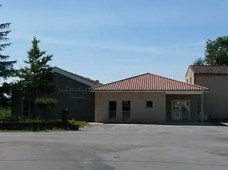 La salle des fêtes.