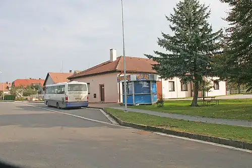 Strašov : la mairie.