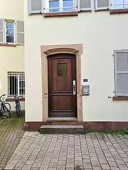 Porte du no&nbsp;14.