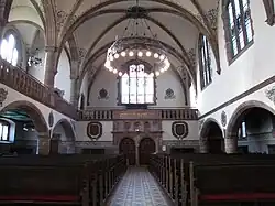La nef vu du côté du chœur