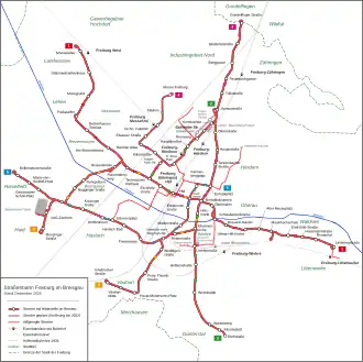 Image illustrative de l’article Tramway de Fribourg-en-Brisgau