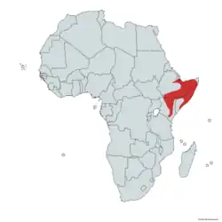 L'autruche de Somalie est présente en Ethiopie, Au Kenya, en Somalie, et a Djibouti