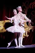 Miyako Yoshida et Steven McRae en Fée Dragée et son Prince au Ballet Royal le 2 décembre 2009