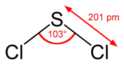 Image illustrative de l’article Dichlorure de soufre