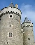 Les tours du château de Suscinio.