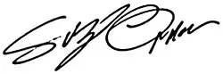 signature de Suze Orman