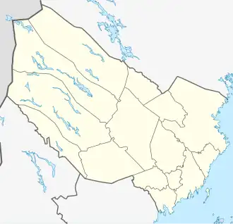 Voir sur la carte administrative du comté de Västerbotten