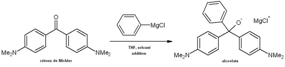 Synthèse du Vert malachite.