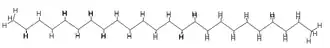 Image illustrative de l’article Tétracosane