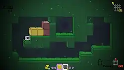 Le joueur forme un tétromino.