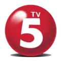 Ancien logo de TV5 utilisé de 2013 à 2018